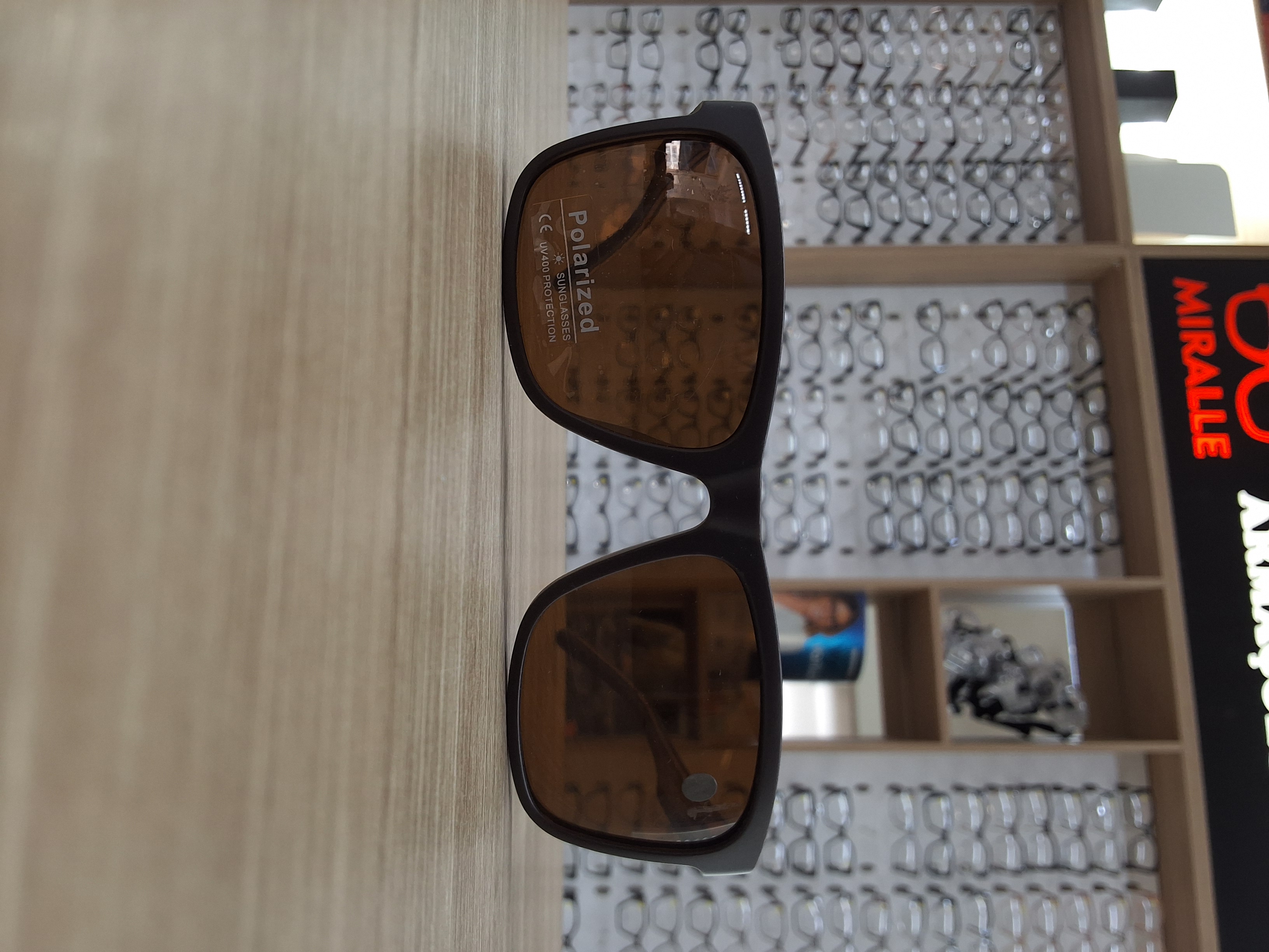 Óculos Solar Fiorenza Trail Polarized Brown UV400 Masculino — Óculos Atacado Optico