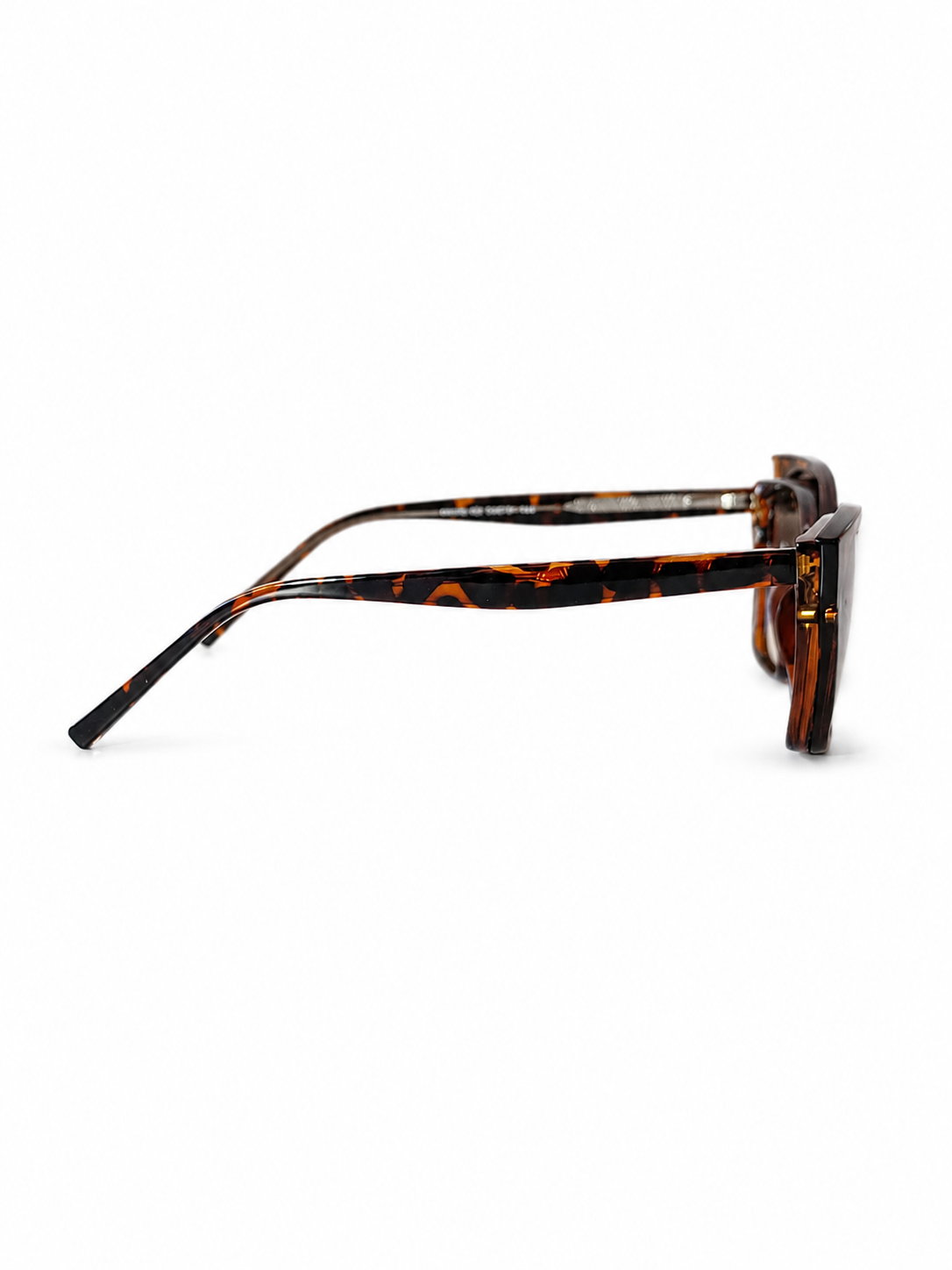 Óculos Feminino Clip-On 2 em 1 Artvoli Tartaruga com Lente Solar Marrom — foto 2 — Óculos Atacado Optico