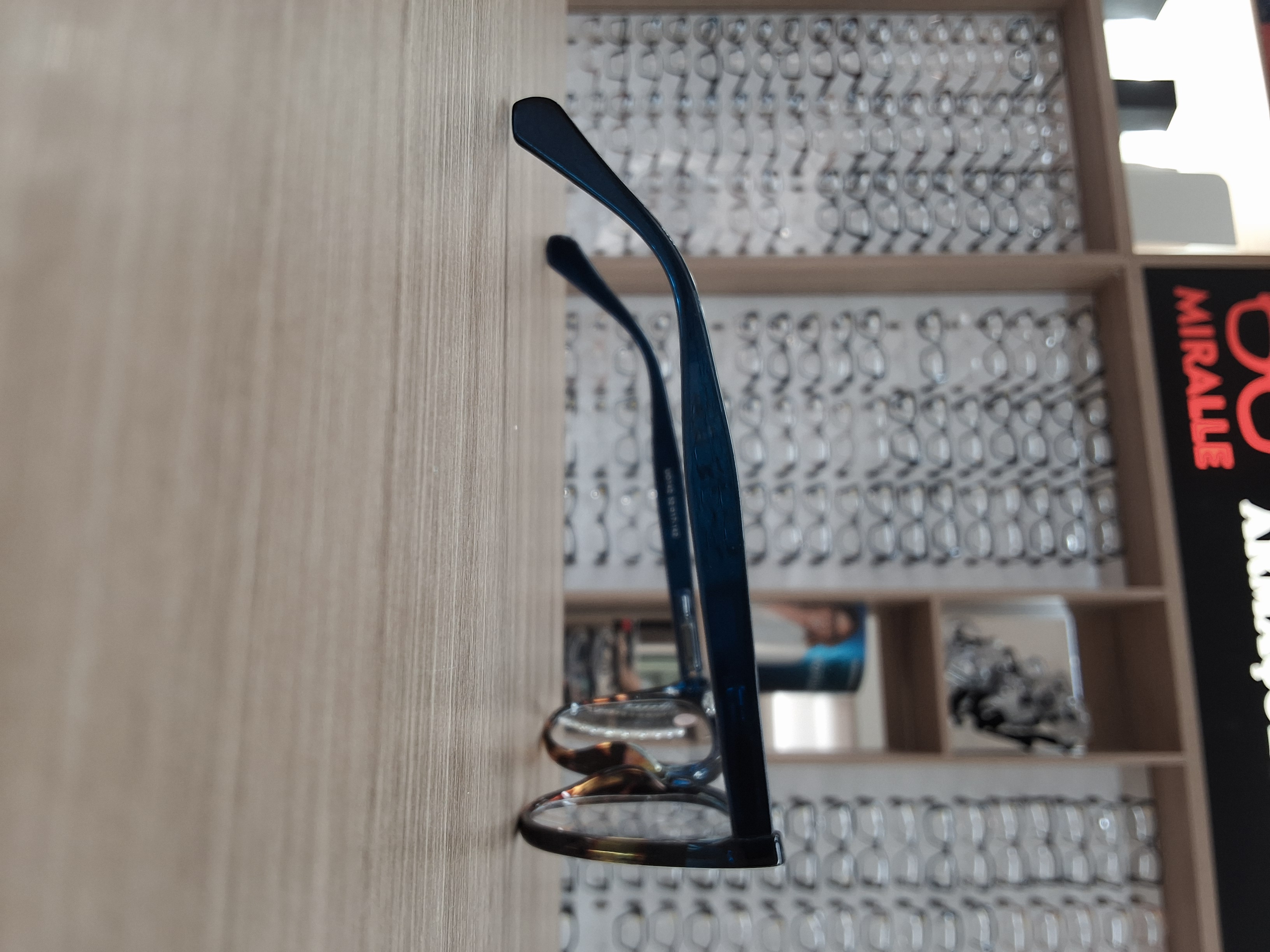 Armação Feminina Fiorenza Azul Degradê Tartaruga — foto 2 — Óculos Atacado Optico