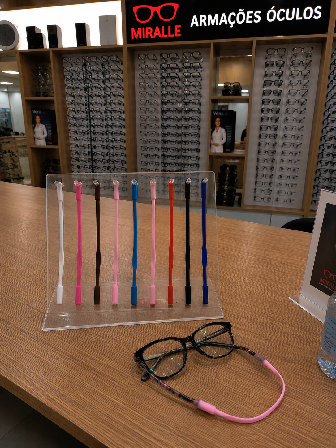 Cordão de Óculos em Silicone Pequeno — Acessórios Atacado Optico