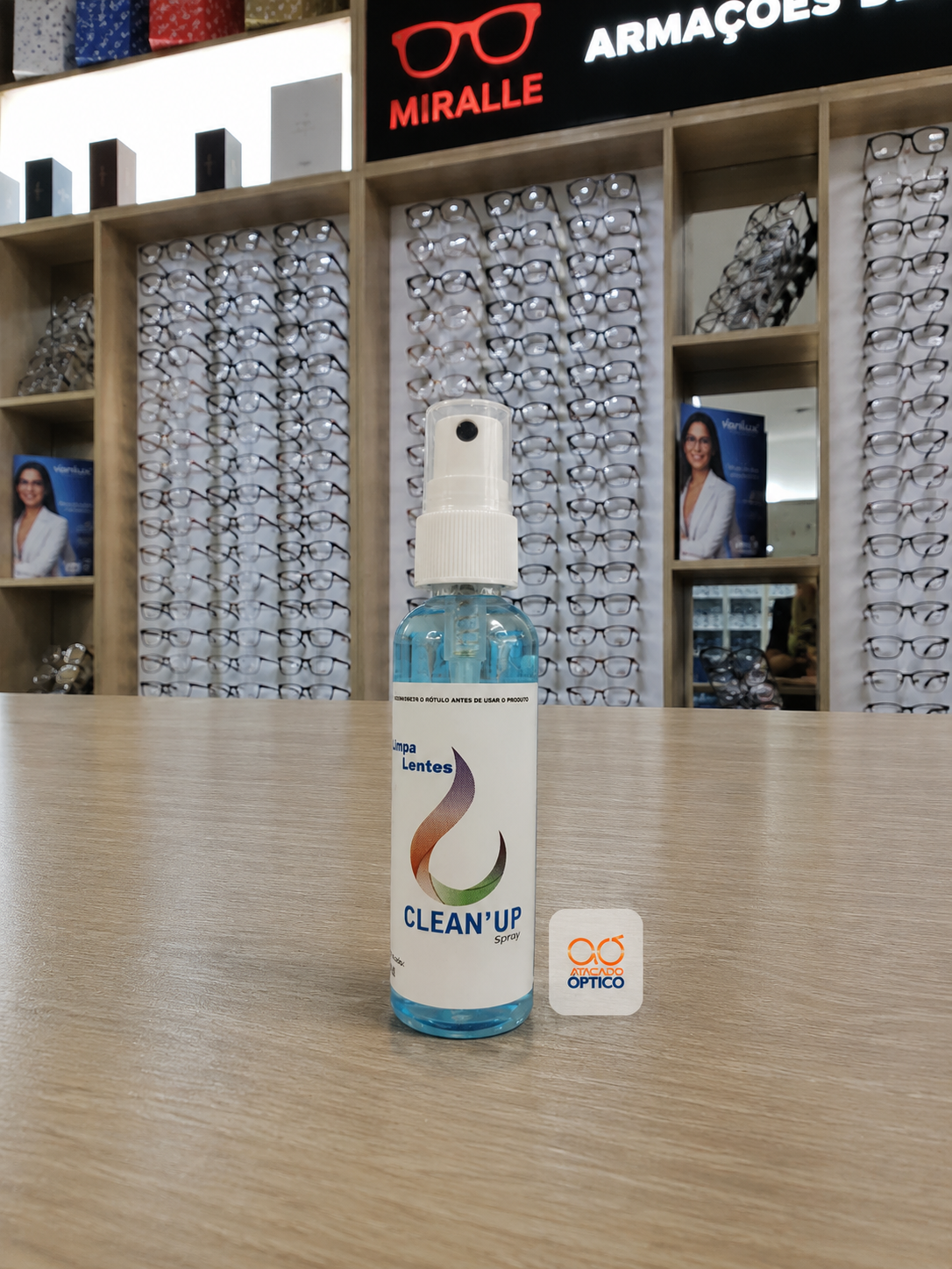 Limpa Lentes 120ml — Insumos Atacado Optico