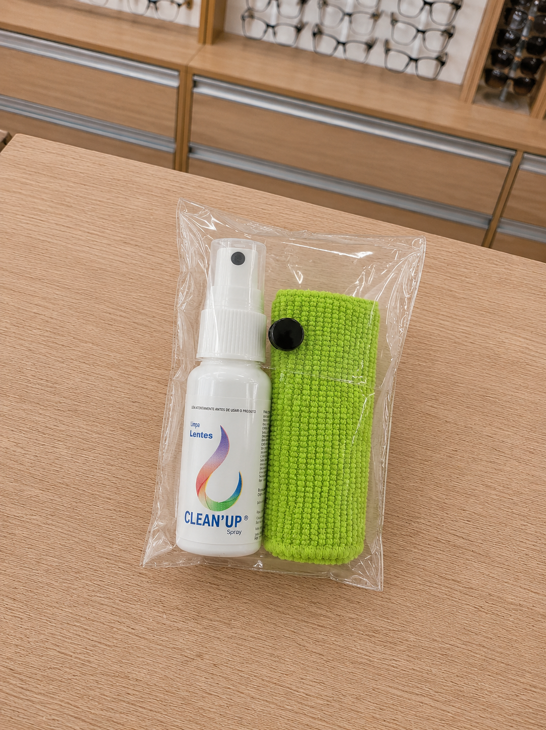 Kit Econômico Limpa Lentes — Insumos Atacado Optico