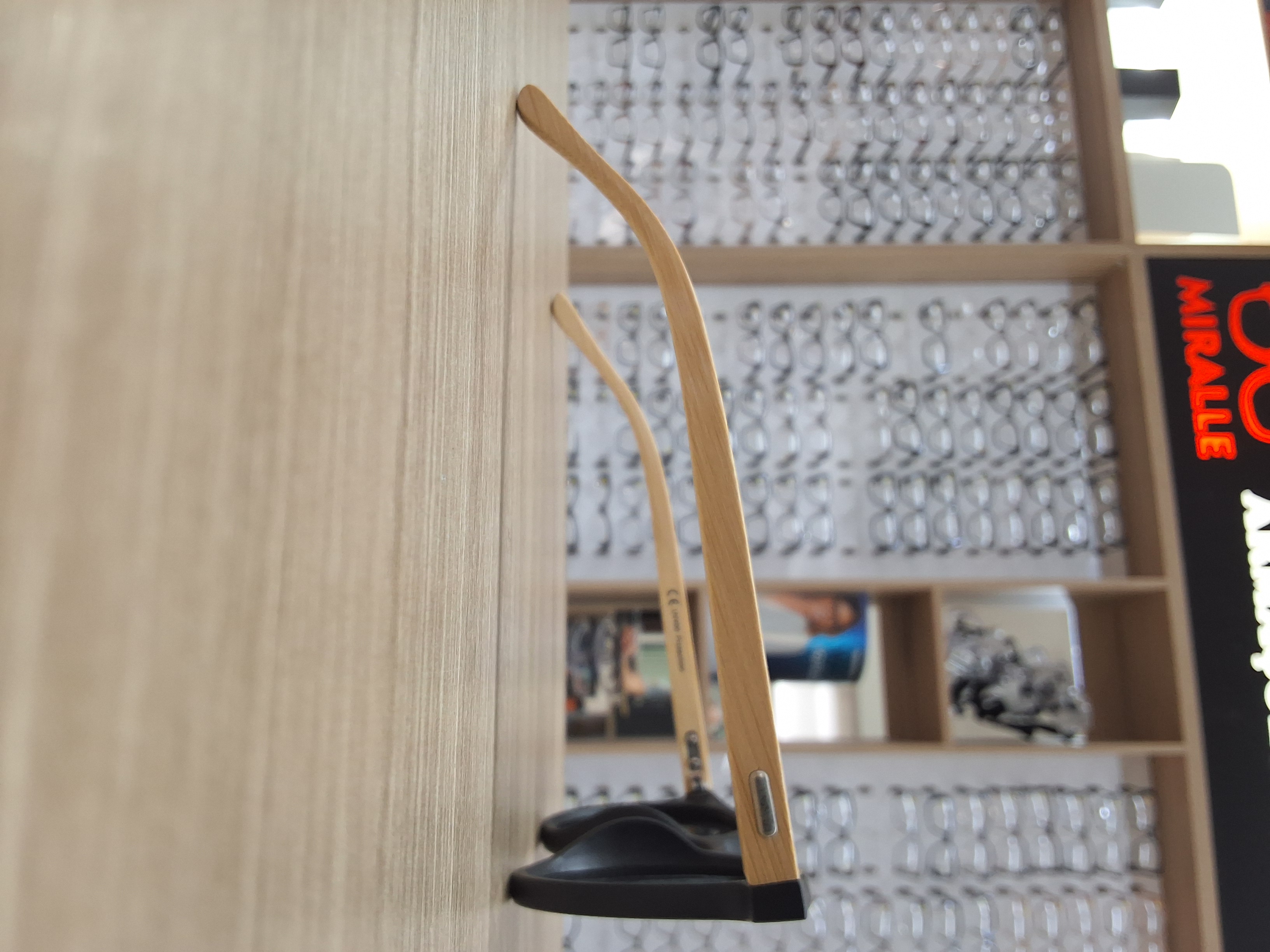 Óculos Solar Unissex Fiorenza Wood Polar Black Polarizado UV400 — Óculos Atacado Optico