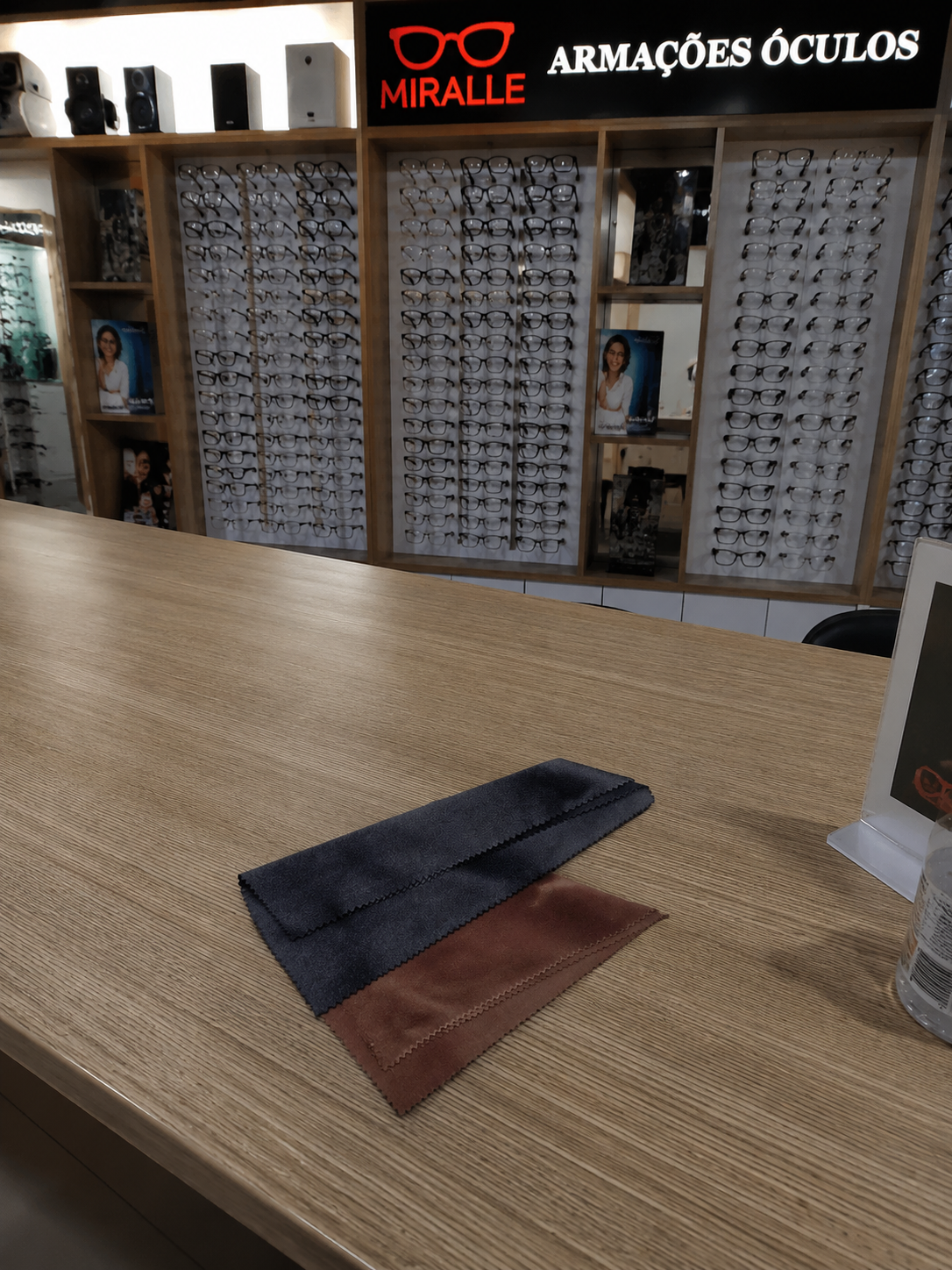 Flanela Limpa Prata para Lentes — Insumos Atacado Optico
