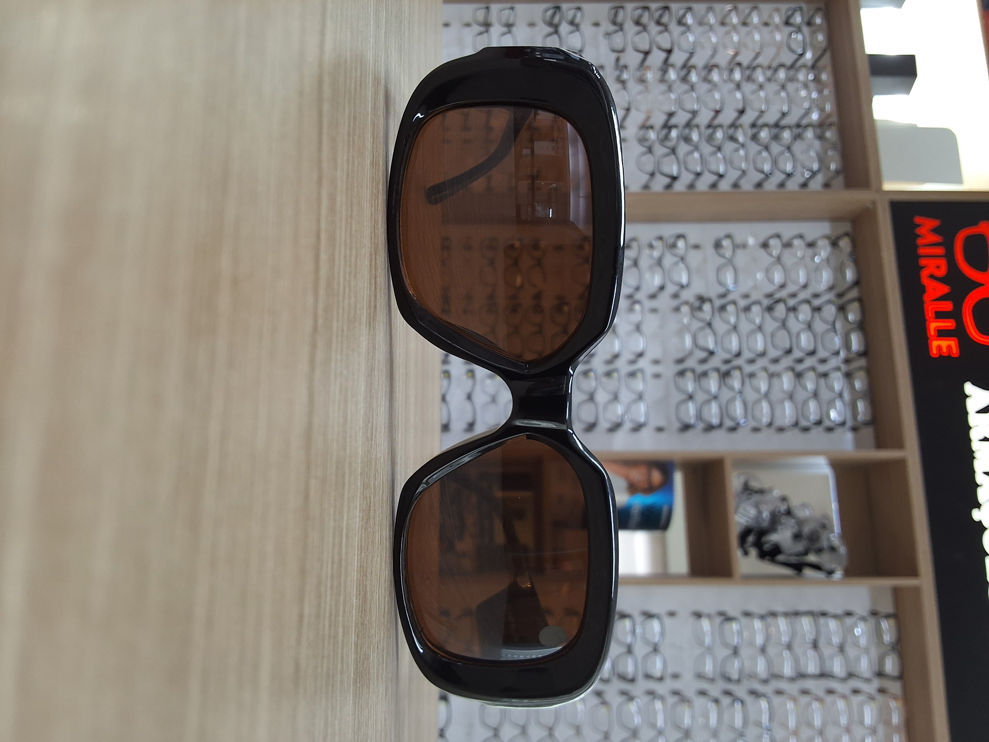 Óculos Solar Feminino Miralle Monaco Black — Óculos Atacado Optico