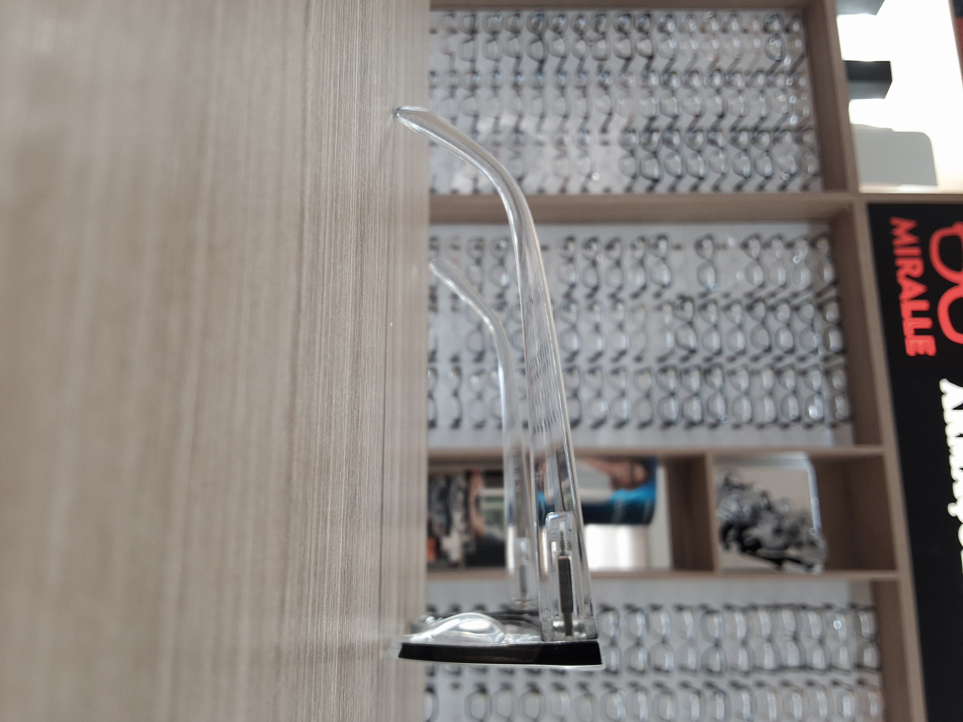 Armação Feminina Fiorenza Cat Eye Cristal Preto — foto 2 — Óculos Atacado Optico