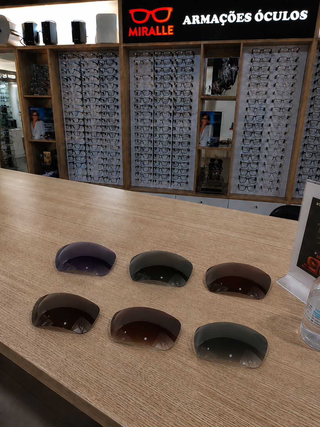 Lente Polarizada Degrade C/4 Par — Lentes Atacado Optico
