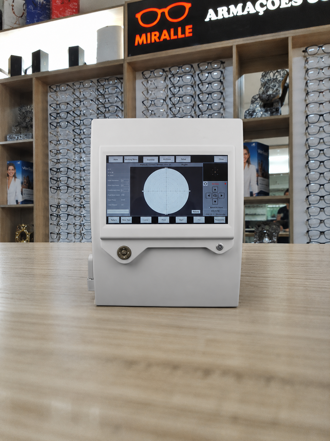 Perímetro 6000 — Acessórios de Laboratório Atacado Optico