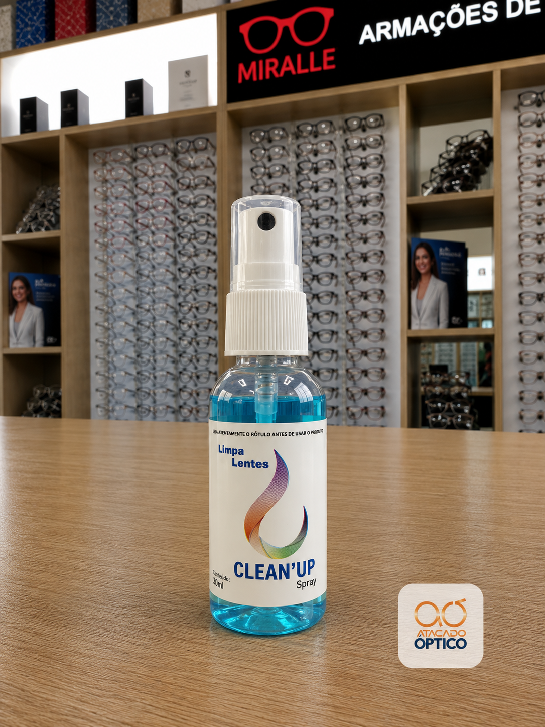 Limpa Lentes 50ml — Insumos Atacado Optico