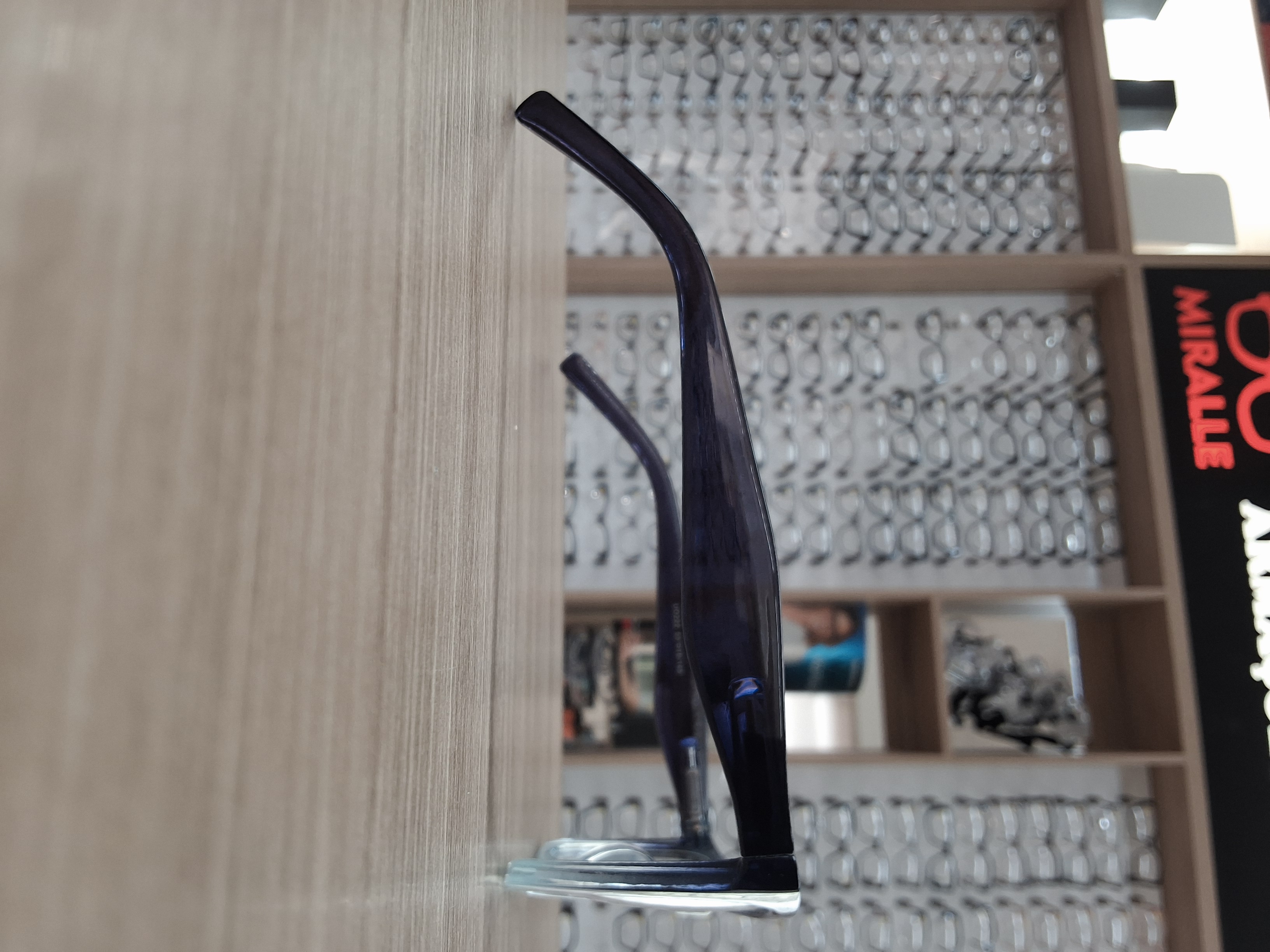 Armação Feminina Fiorenza Cat Eye Degradê Azul — foto 2 — Óculos Atacado Optico