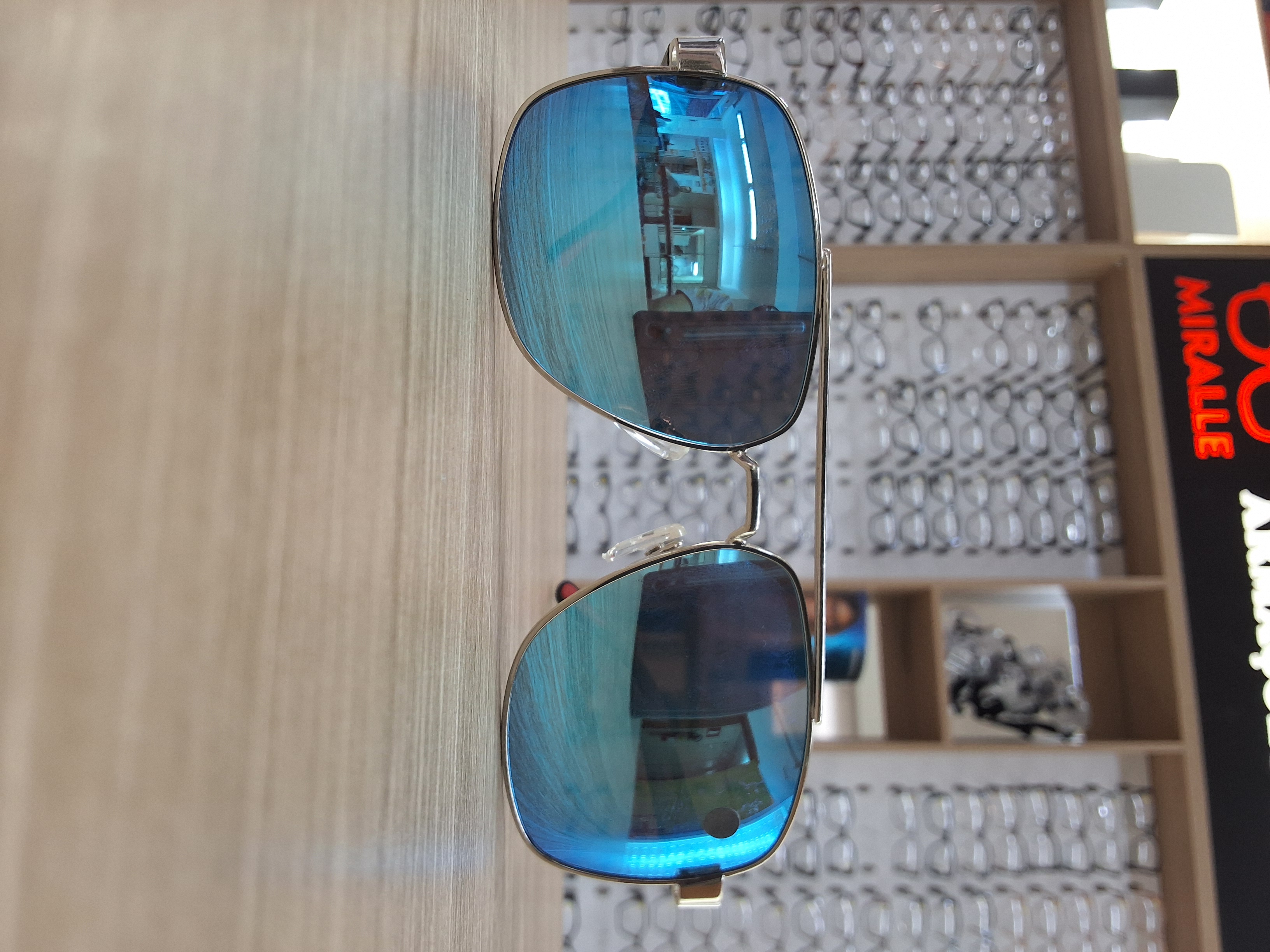 Óculos Solar Aviador Urban Blue Polarizado — Óculos Atacado Optico