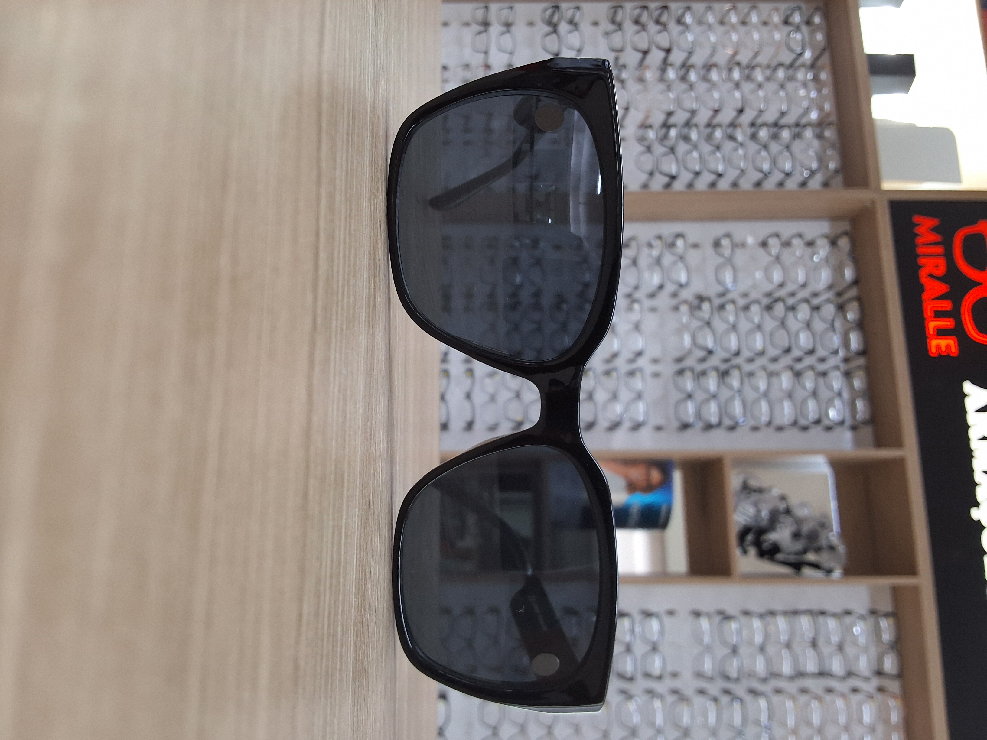 Óculos Solar Feminino Elegance Cat Black Polarizado — Óculos Atacado Optico