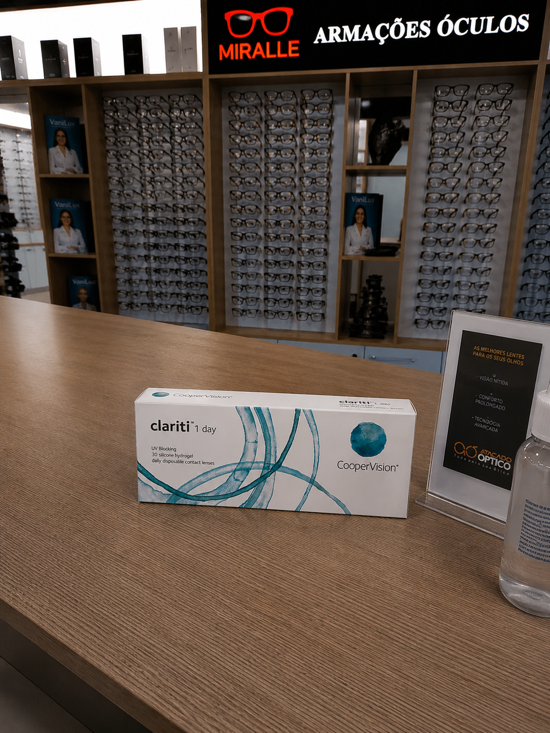 clariti 1 day — Lentes de Contato Atacado Optico