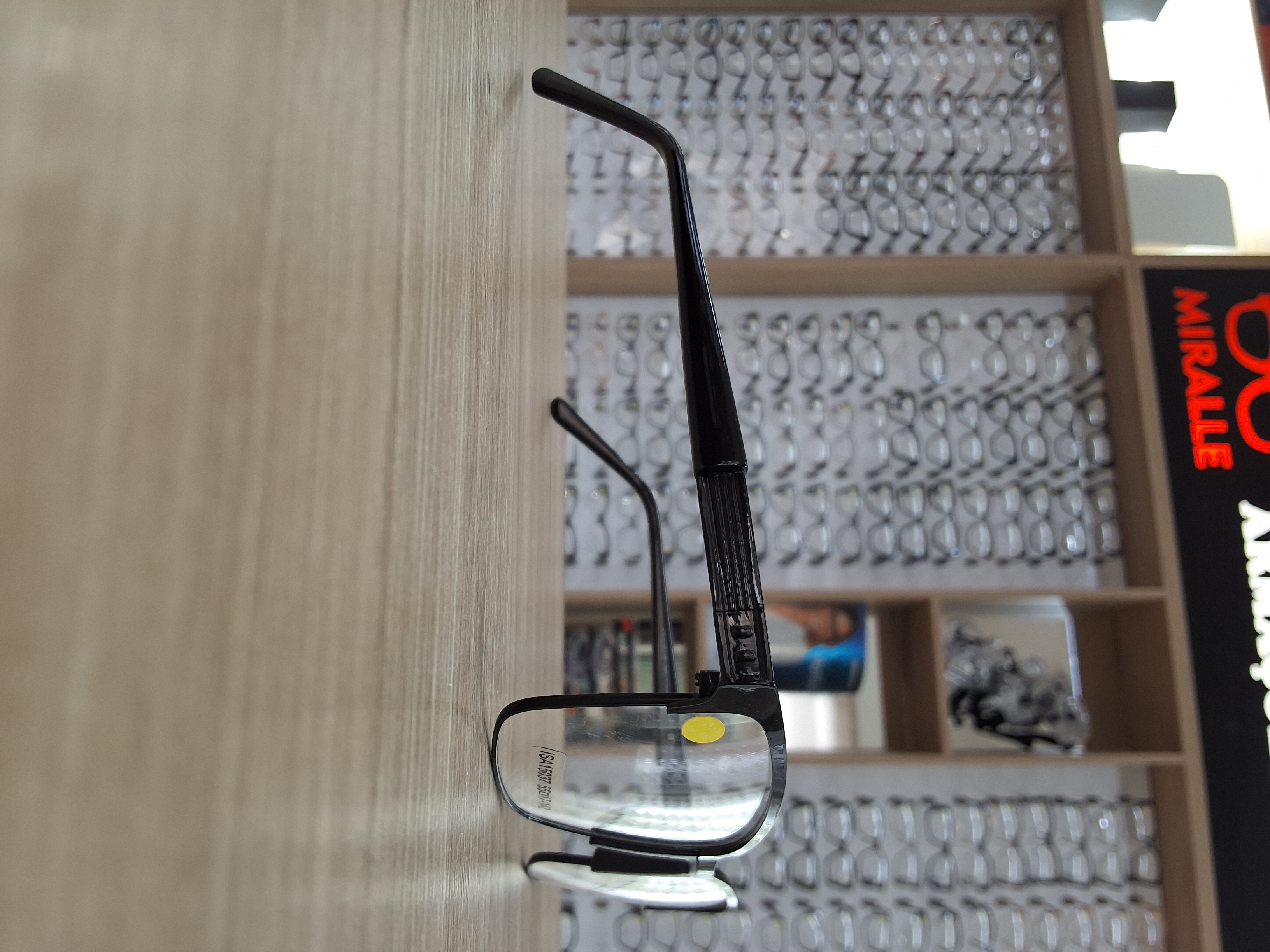 Armação de Grau Masculina Fiorenza ISA15037 Preto Fosco — Óculos Atacado Optico