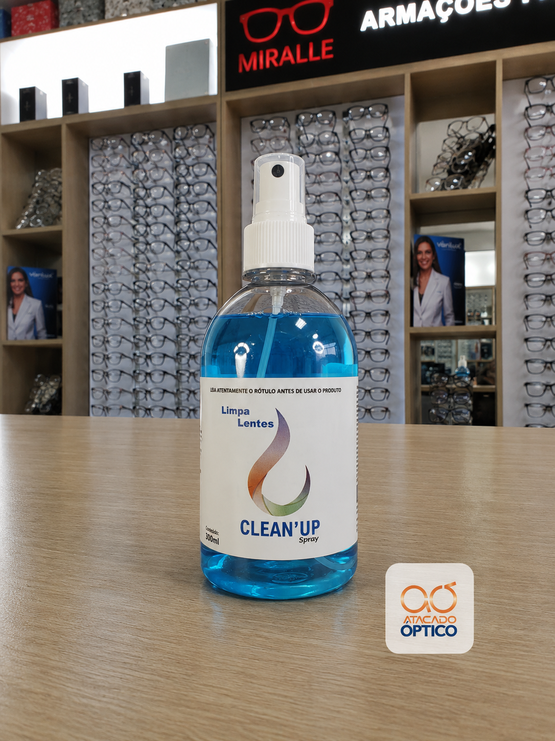 Limpa Lentes 500ml — Insumos Atacado Optico