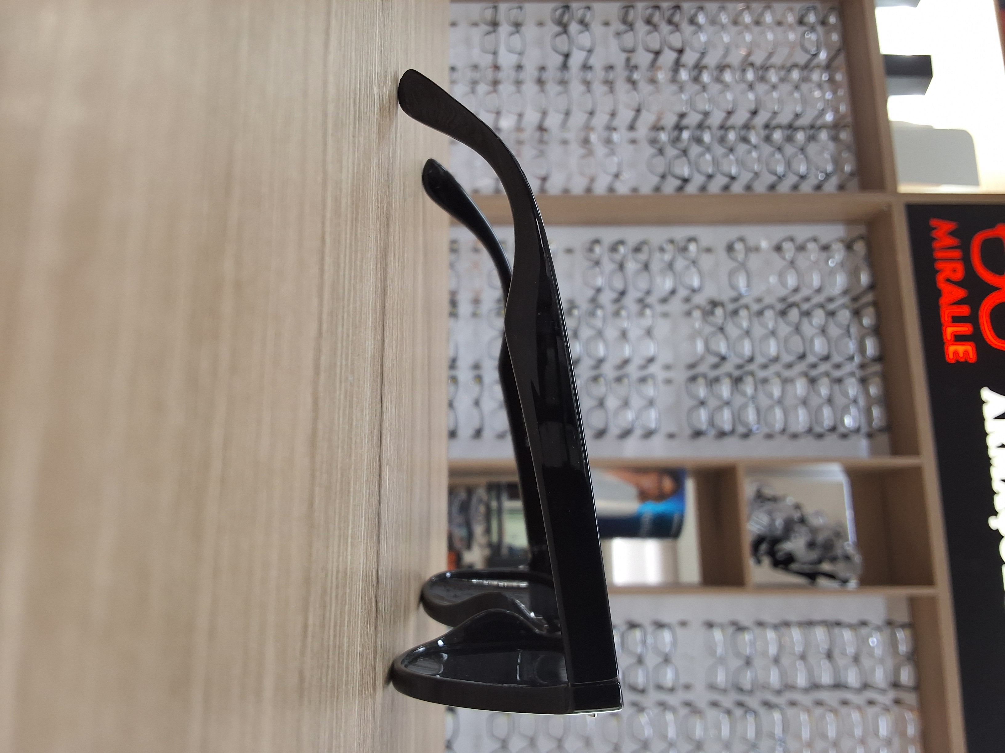 Óculos Solar Unissex Wayfarer Classic Black Polarizado — Óculos Atacado Optico