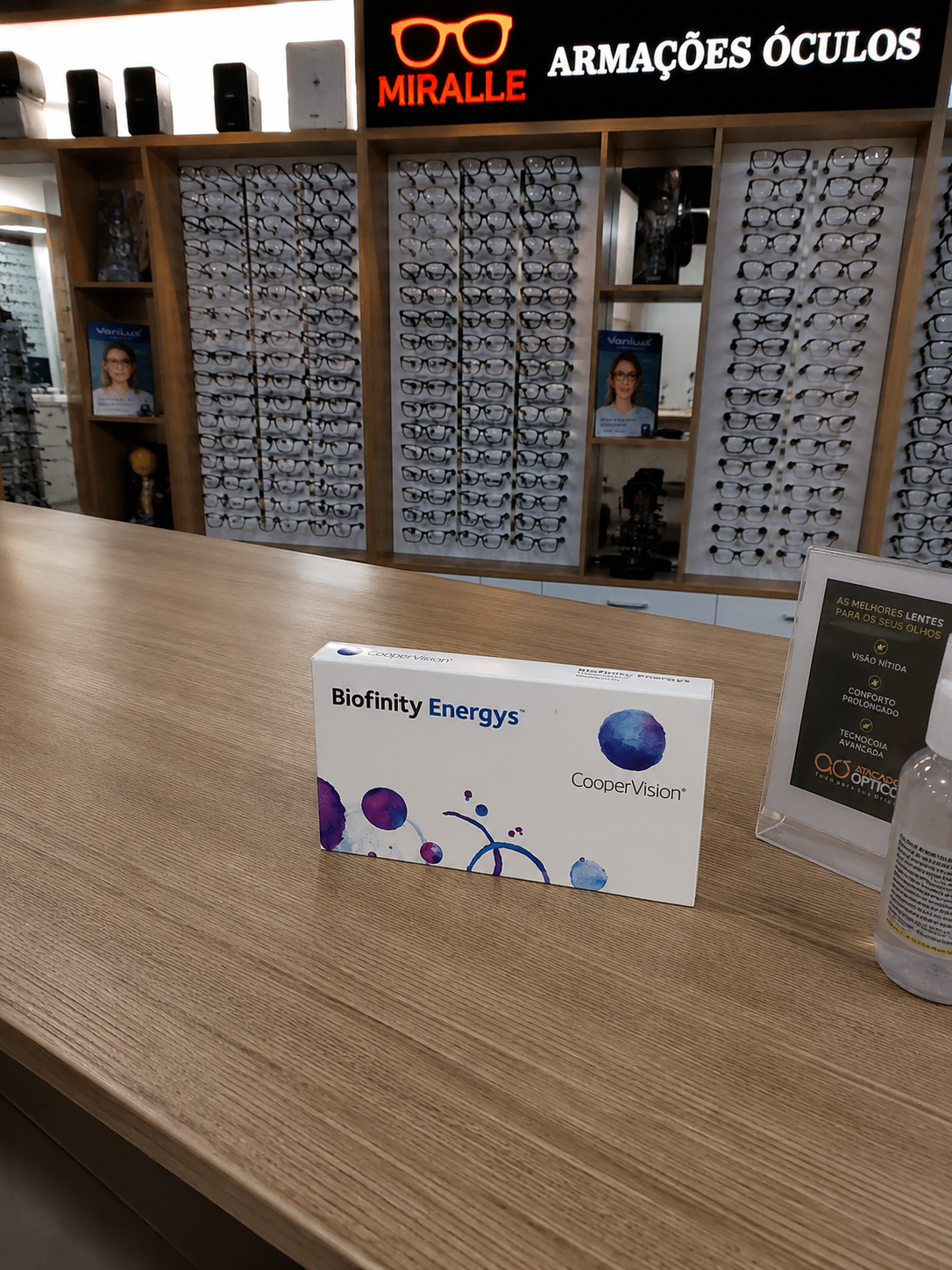 Biofinity Energys — Lentes de Contato Atacado Optico
