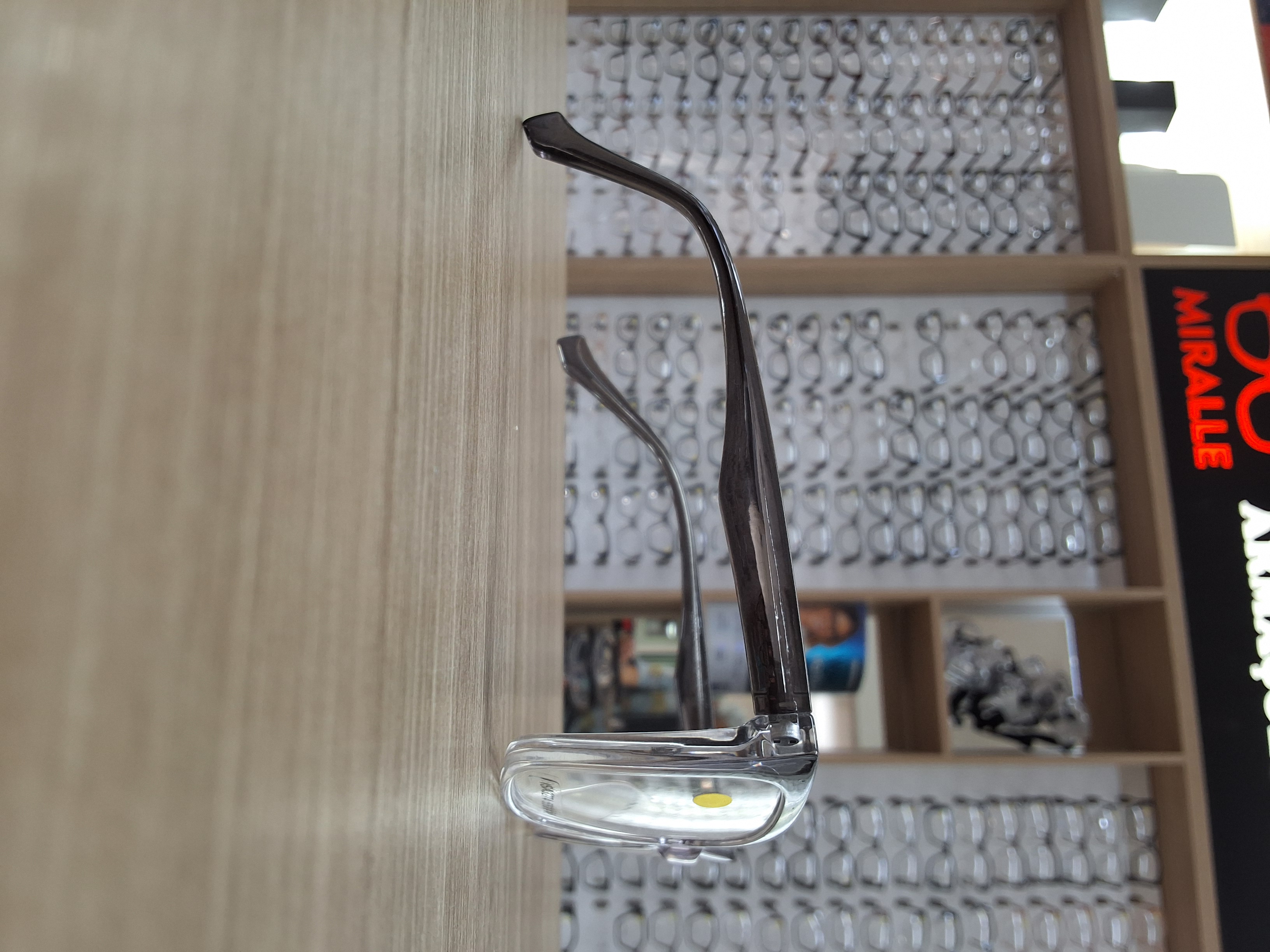 Armação Feminina Fiorenza ISA3274 Degradê Cinza Cristal — Óculos Atacado Optico
