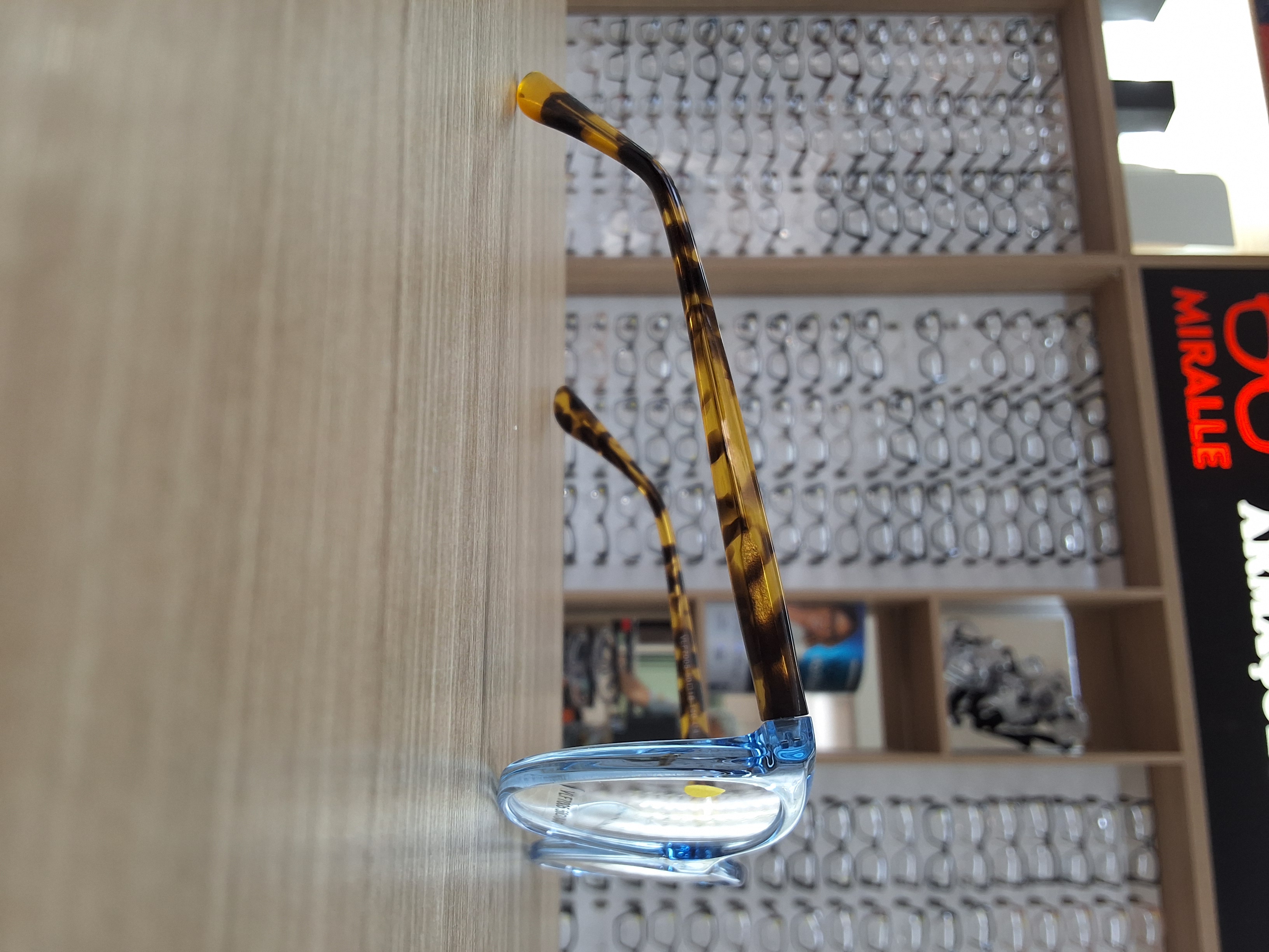 Armação Feminina Fiorenza VLF7005 Azul Cristal — foto 2 — Óculos Atacado Optico