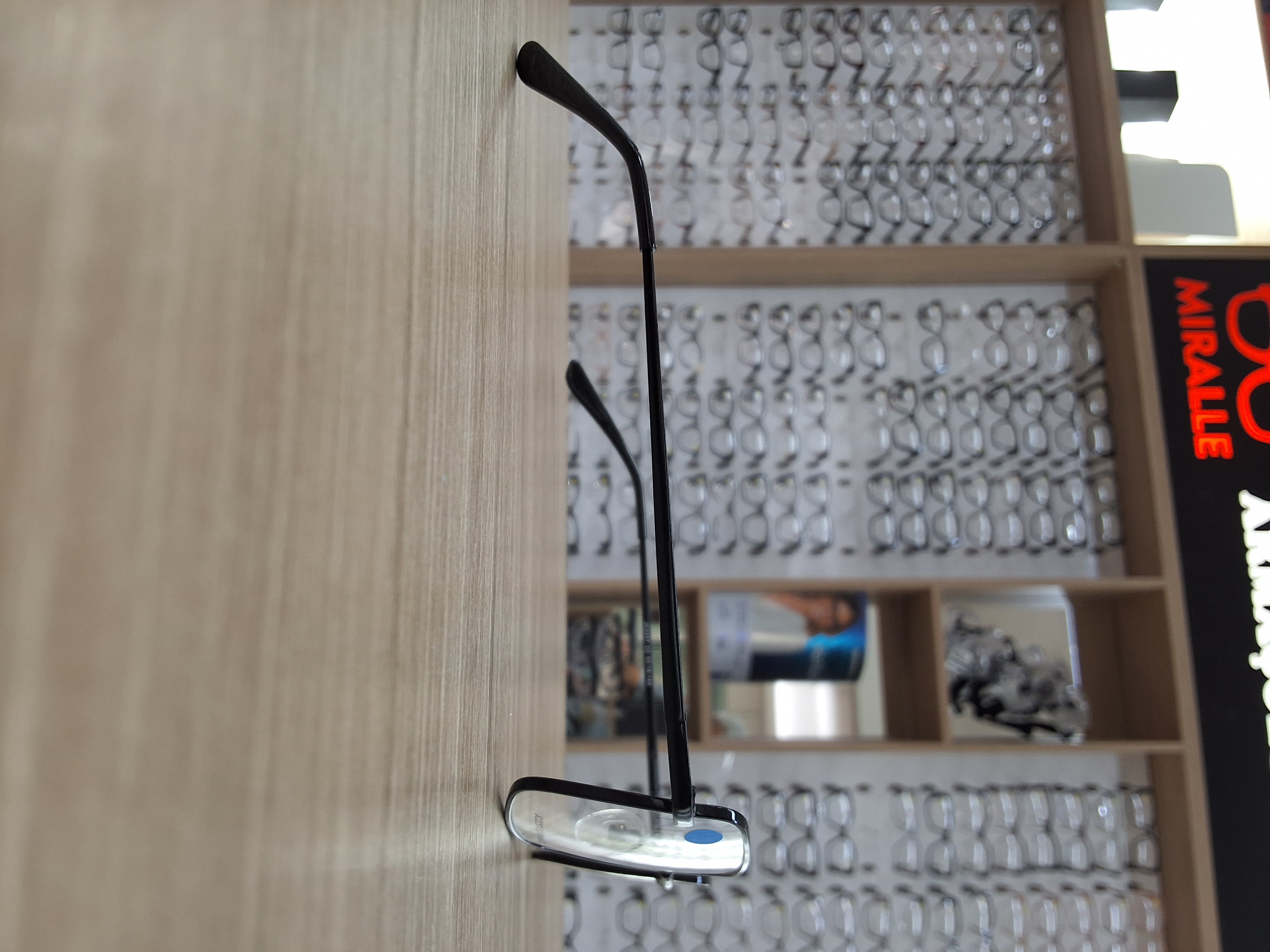 Armação de Grau Masculina Fiorenza FD7070 Retangular Grafite Texturizado — foto 2 — Óculos Atacado Optico
