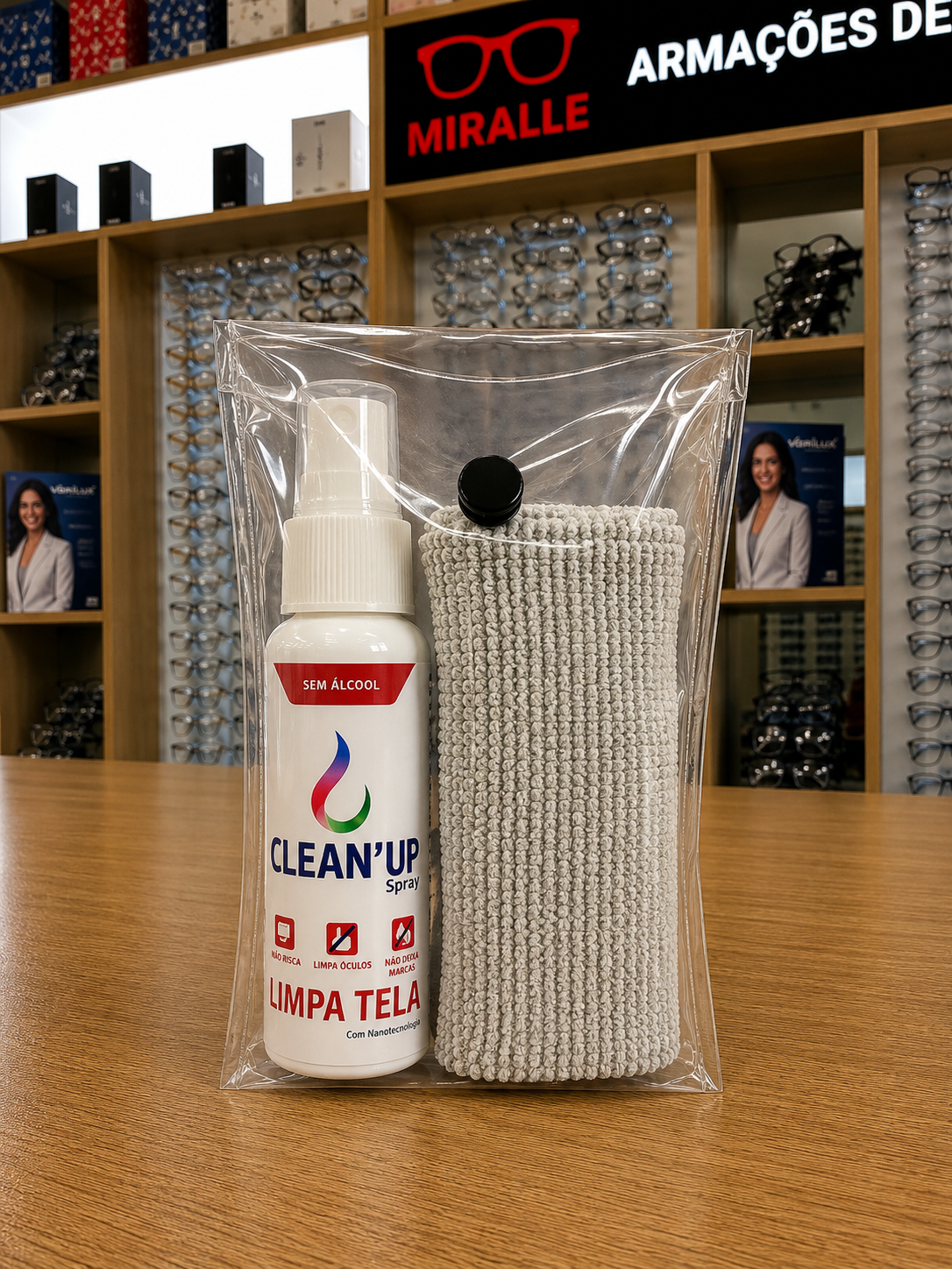 Kit Limpa Telas 25ml — Insumos Atacado Optico