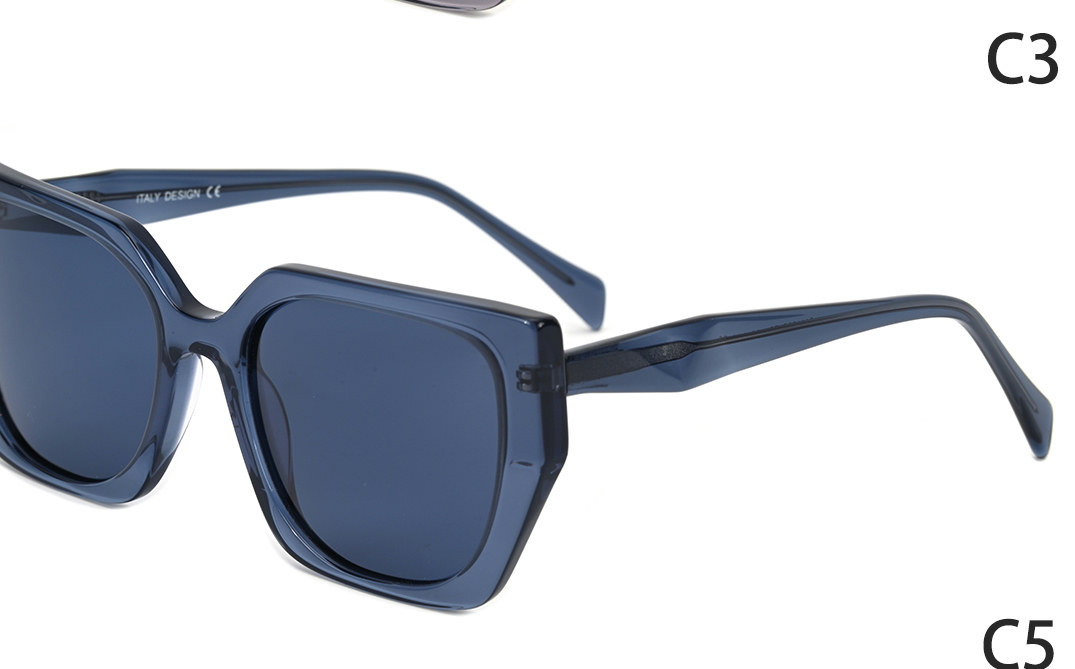 Óculos de Sol Quadrado Acetato Feminino — foto 5 — Óculos Atacado Optico