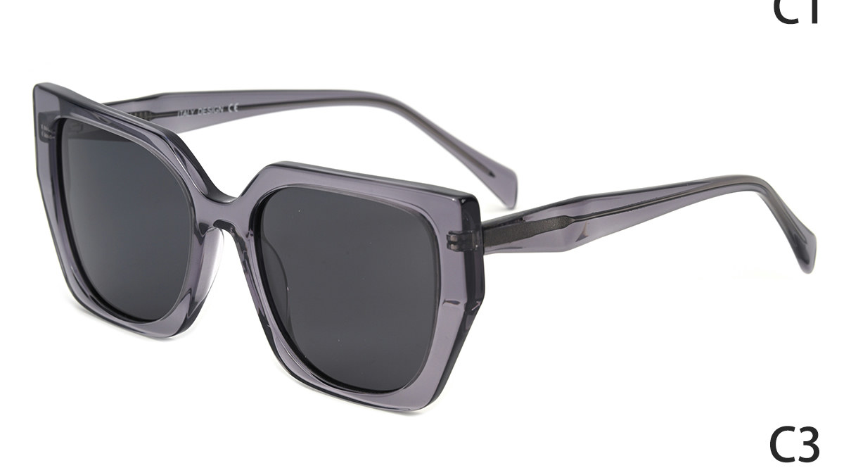 Óculos de Sol Quadrado Acetato Feminino — foto 3 — Óculos Atacado Optico