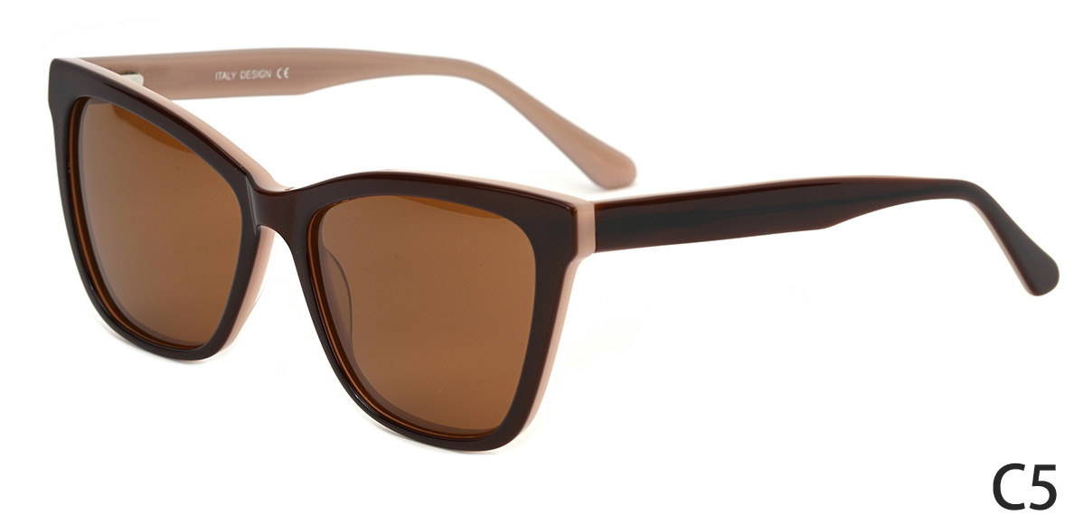 Óculos de Sol Retangular em Acetato — foto 5 — Óculos Atacado Optico