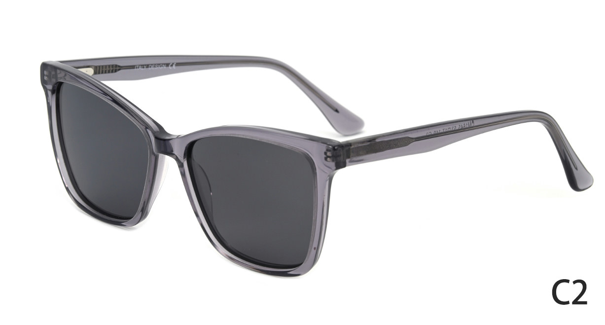 Óculos de Sol Retangular Acetato Unissex — foto 2 — Óculos Atacado Optico